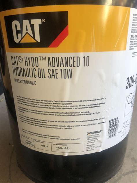 cat skid steer hydraulic fluid|cat hydo 10 equivalent.